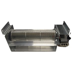 Konvektionsbl�ser: Fan � 80mm, l�ngde 270mm, total l�ngde 383mm, dyse �bning 283 x 44mm 