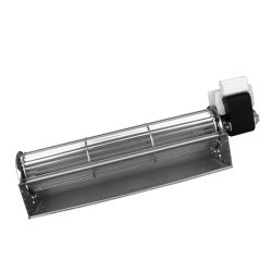 Konvektionsbl�ser: Fan � 65mm, l�ngde 360mm, total l�ngde 456mm, dyse �bning 360 x 50mm 