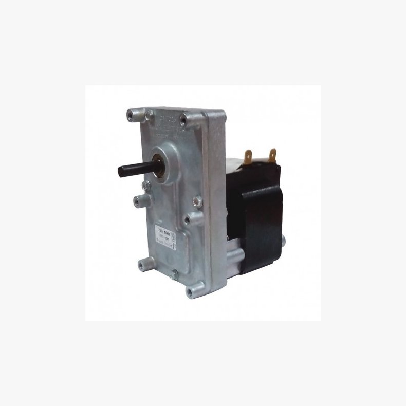 Sneglemotor 5,3 RPM / min. aksel  9,5mm, rotation: clock wise, 230V