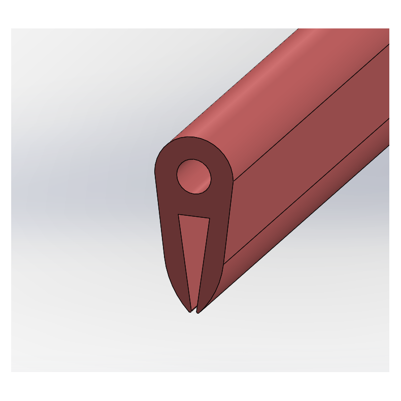 Varmebestandig silikone kantb�nd 250 gr